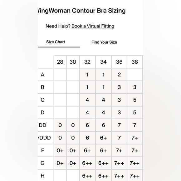 KINX WingWoman Contour Bra Beige Size 7+ NWT - Picture 7 of 7